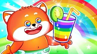 Ich habe Durst! Ich möchte Regenbogensaft | Sing Kinderlieder | Lucky Zee Zee