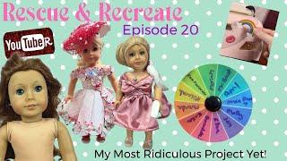 Rescue & Recreate W/ An American Girl Doll (YouTuber) | E20