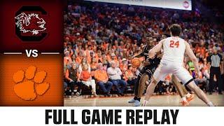 South Carolina vs. Clemson Full Game Replay | 2023-24 ACC Men's Basketball