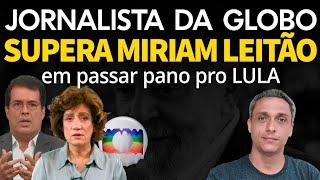 Cuidado Miriam Leitão!! JOrnalista da GLOBO supera Leitão ao passar pano pro LULA na gasolina