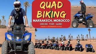 Quad Biking In Marrakech (La Palmeraie) | Desert Tour Experience Morocco | Solo Vlog