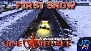 The First Snow ️ Workers & Resources ️ Ep2  Lets Play, Tutorial, Walkthrough