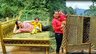 FULL VIDEO: 220 days of designing bamboo furniture | Build a farm with your daughter