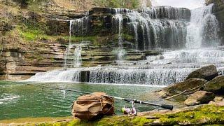 Tennessee WATERFALL Fishing...