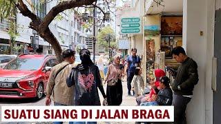 a midday on Braga street  walking around Bandung #walkingaround #bandungcity