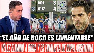 MARTÍN AREVALO DURÍSIMO CON BOCA TRAS LA ELIMINACIÓN DE LA COPA ARGENTINA