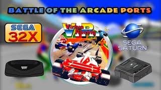 Battle of the Arcade Ports- Virtua Racing 32X V Sega Saturn