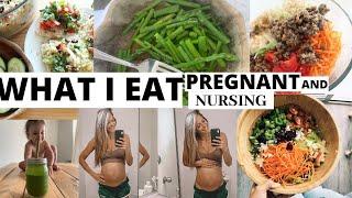 What I eat in a day a week, Pregnant Edition. AND BREASTFEEDING