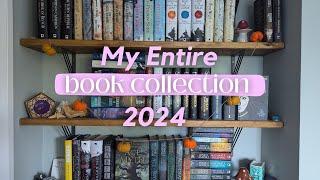 My Entire Book Collection | Bookshelf Tour 2024