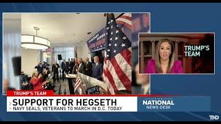 Pete Hegseth confirmation starts in U.S. Senate as first member of Trump team to face hearing