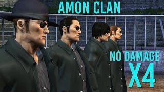 Yakuza 4 Remastered - Amon Clan | No Damage X4 | Legend