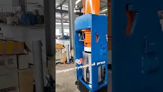 Hydraulic oil press for export to Russia