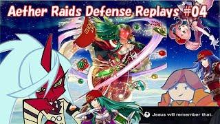 Fire Emblem Heroes - Cherami Defense Squad ~ Aether Raids Defense Replays #04