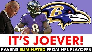 TOTAL DISASTER! Ravens EMBARRASSED By Chiefs In AFC Championship - Ravens Postgame Reaction