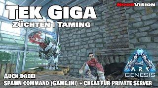 Ark Guide | Alle Infos zum Tek Giga [Taming - Zucht - Spawncommands + Cheats] Konsole + PC