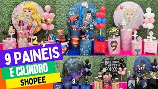 Compramos PAINÉIS e CAPAS de CILINDROS na SHOPEE (Lindos demais e um ótimo valor!!)