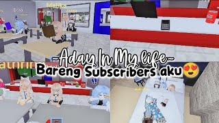 Aday In My Life In Brokhaven *BARENG SUBSCRIBERS AKU‼️* || Roblox Indonesia