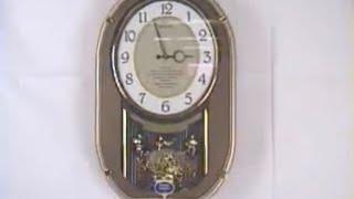 Seiko QXM329NRH Melodies In Motion Clock