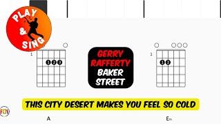GERRY RAFFERTY Baker Street FCN GUITAR CHORDS & LYRICS