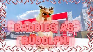 Roblox Baddies as a REINDEER!! | Tootsiee