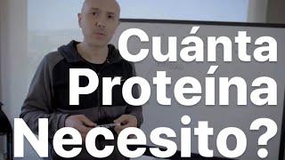 ¿Cómo calcular cuánta proteína necesito? - Dr Carlos Jaramillo