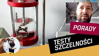 Testy szczelności zegarka