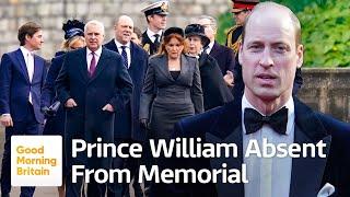 Slimmed Down Monarchy: Prince William Pulls Out Of Memorial Service