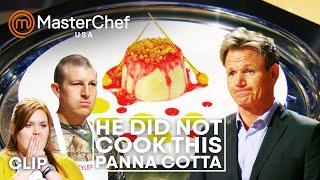 He Brought A Dish He Didn't Cook | MasterChef USA | MasterChef World