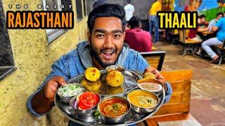 I Tried Authentic Traditional Rajasthani Thali | Kota Rajasthan Food Tour | The Shubhojeet Vlogs