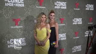 Chantal Andere y Marjorie de Sousa en la premiere de “El Conde, Amor y Honor” en Los Ángeles