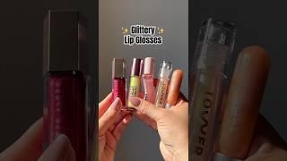 Glittery Lip Glosses // Relax & Watch Me Swatch My Favorite Shimmer Lippies! 🫦 r.e.m. // Fenty