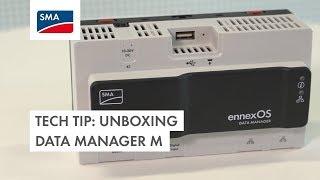 Tech Tip: Unboxing Data Manager M (en)