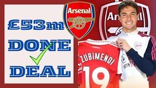  Martin Zubimendi to Arsenal: Deal Sealed and Medical Completed