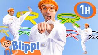 Blippi Takes A Taekwondo Class!  Sports for Kids | Martial Arts | Educational Videos for Kids