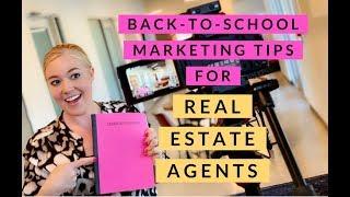 Back to School Marketing Tips for Real Estate Agents - Patricia Zars Coaching