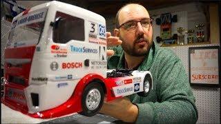 FIRST DRIVE! Tamiya Team HAHN Racing MAN TGS Euro Truck [TT01-E chassis] - Netcruzer RC