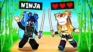 Playing as a NINJA in Roblox!