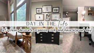 VERY PRODUCTIVE DAY | CLEANING | ORGANIZING | DECORATING | COOKING | DAY IN THE LIFE