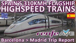 SPANIENS 310 KMH FLAGGSCHIFF HOCHGESCHWINDIGKEITSZÜGE / RENFE AVE S103 VELARO REVIEW