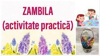 Zambile din hartie  How to Make Hyacinth Paper Flower/ Easy DIY Craft/ DIY Paper Flowers