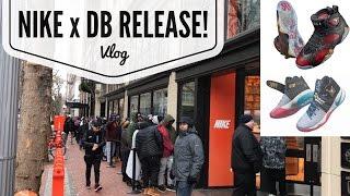 CAMPED OUT FOR SNEAKERS! DID I CATCH AN L? NIKE X DB VLOG