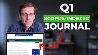 How you can publish your first paper in a Scopus journal (step by step plan)