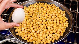 Chickpeas and eggs are better than meat! Protein-rich, simple and delicious recipe!