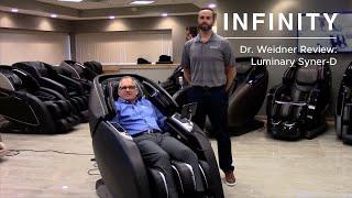 Dr. Alan Weidner Reviews the New Luminary Syner-D Massage Chair