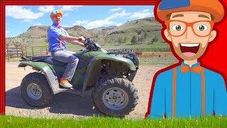 Blippi on the Ranch with Horses | and More Videos 1 HOUR!