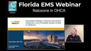 David Dillon, MD, PhD, and Ralph Wang, MD: Narcan OHCA (12/6/24)