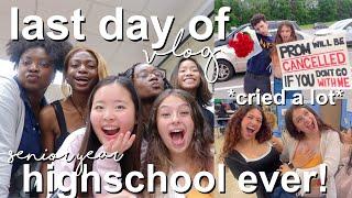 LAST DAY OF HIGHSCHOOL EVER VLOG 2024 | senior year