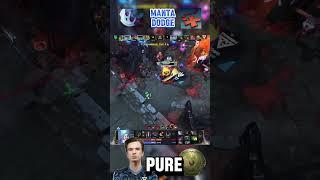 DODGE X MARK with MANTA TUNDRA.PURE  #dota2 #compendium #ti13  #gaming #dota2highlights