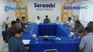 Bupati Aceh Barat H Ramli MS Silaturahmi ke Kantor Harian Serambi Indonesia