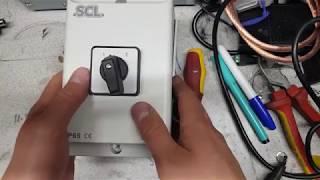 A 40A double-pole changeover switch and its uses